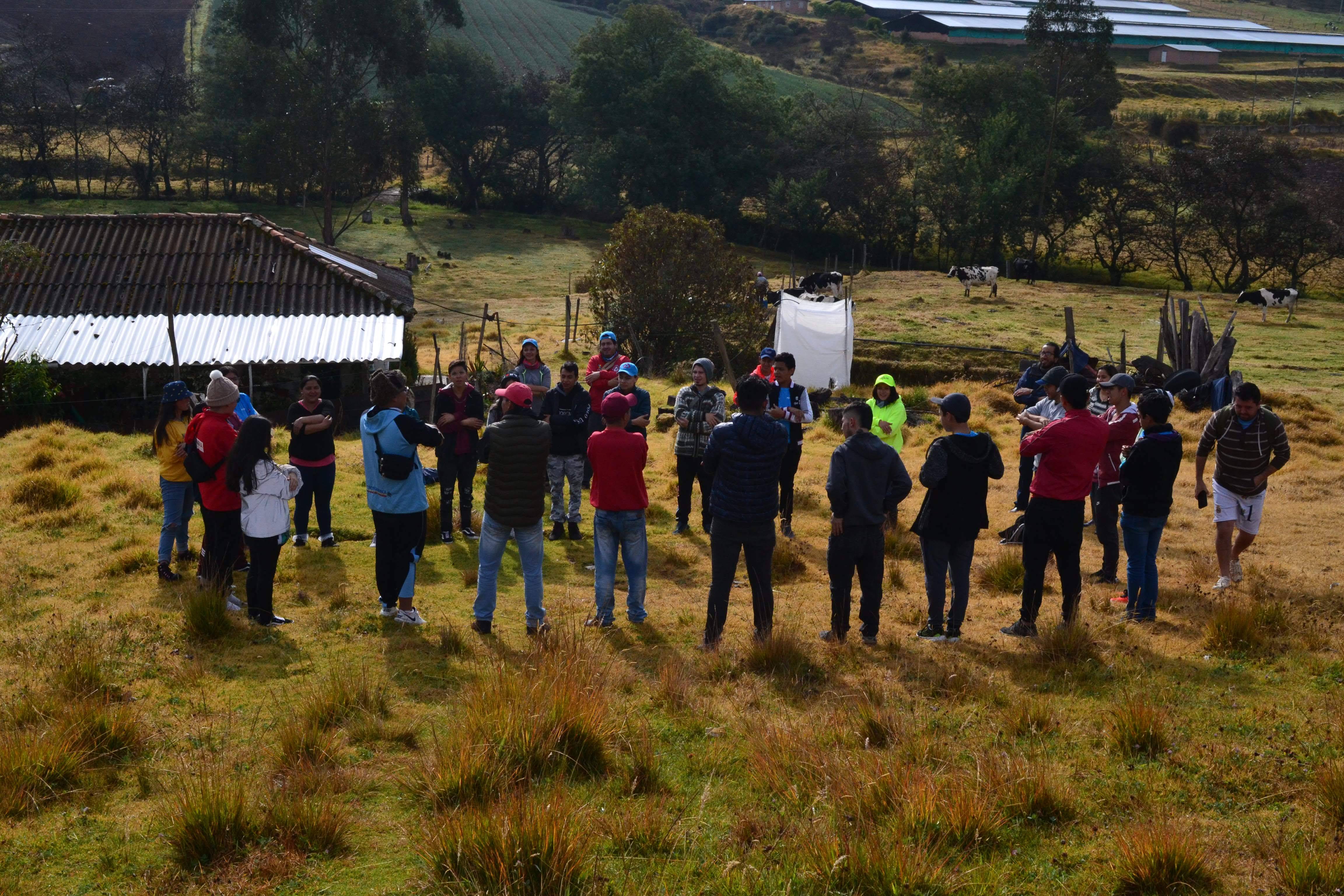 campamento de supervivencia